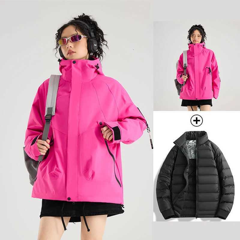 Winter Stormtrooper Jacket Womens Thick Cotton Jacket Outdoor Mountaineering Clothing Cold Resistant and Warm Large FleeceT251201