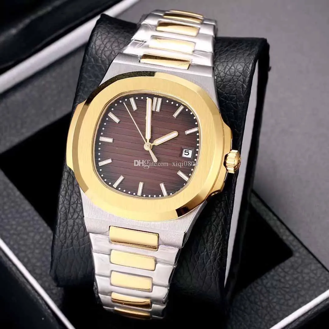 Men's sports watch butterfly button stainless steel case sapphire glass 2813 automatic movement