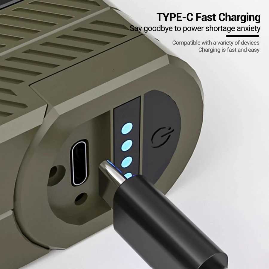 Outdoor LED Solar Camping Light 5000mAh Portable Tent Lantern Emergency Waterproof Hanging Lights Lighting Long battery life M251201