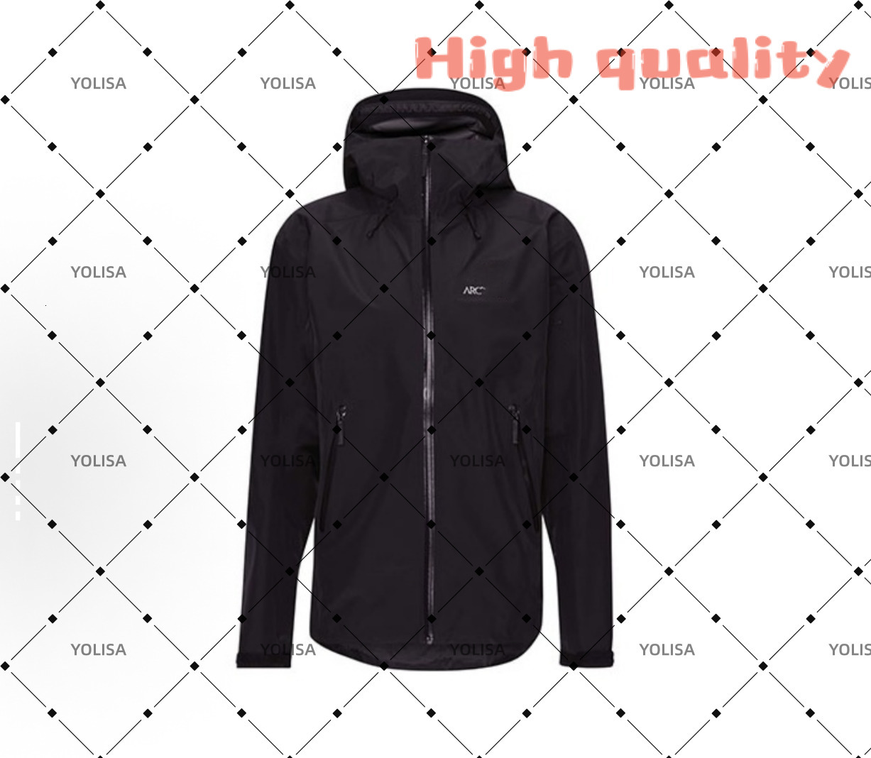 Arcteryrxity Jacket Luxury Embroidered Designer Jacket Arcteryxlies Jacket Outdoor Zipper Jacket Lt Sv Windproof And Waterproof Mountain Skiing Breathable