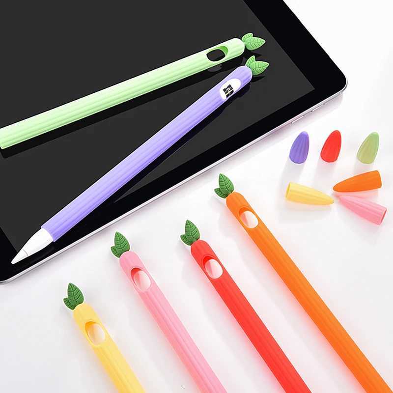Cute Vegetable Silicone Case For Pencil 1 2 Pen Protective Sle Skin Cover Pen Case For Pencil 1st 2rd C251201
