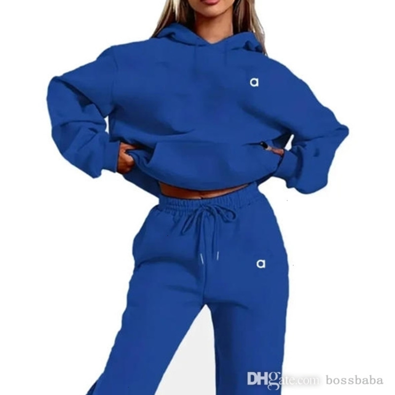 Designer Tracksuit Hoodie Women Clothes Two 2 Piece Outfits Casual Sweatsuit Sweatpants Fashion Printed Sports Track Suit 2PCS Sets For Woman Jogging Suits