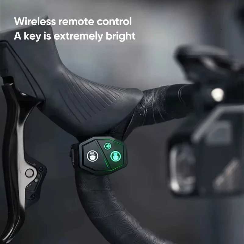 Bicycle Lights 1700LM High-brightness Bike Light 1800mAh Hanging Front Bicycle Light Wireless IPX5 MTB Road Bike Accessories M251201