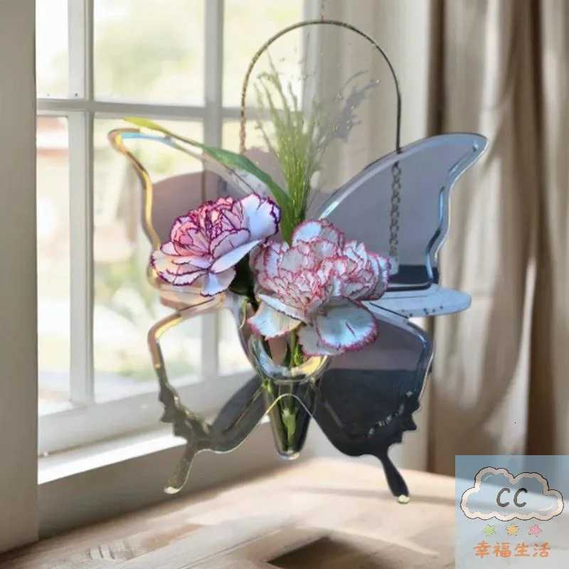 Flower Arrangement Accessory 3D Vase in Acrylic Material He Decor Y251201