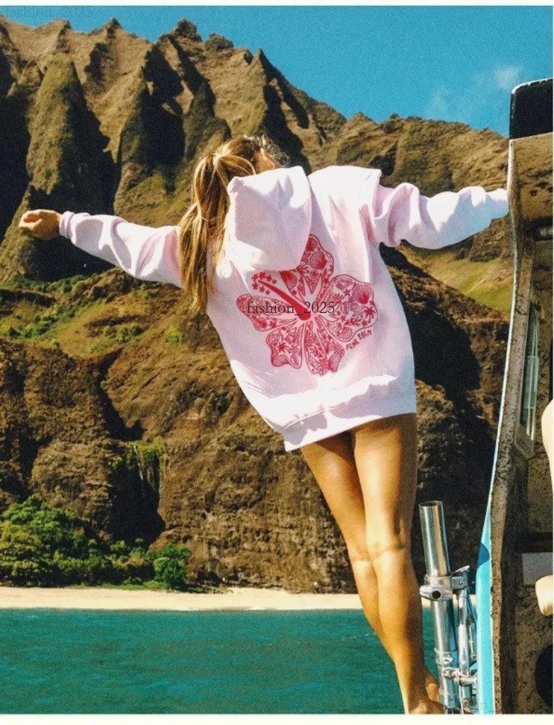 Designer Pink Palm Hoodie Womens Hoodie For Woman Embroidered Dandy Hoodie Road Trip Hooded Sweatshirt Streetwear Hoodies Hooded Jumper Dandy Hoodie 5d6