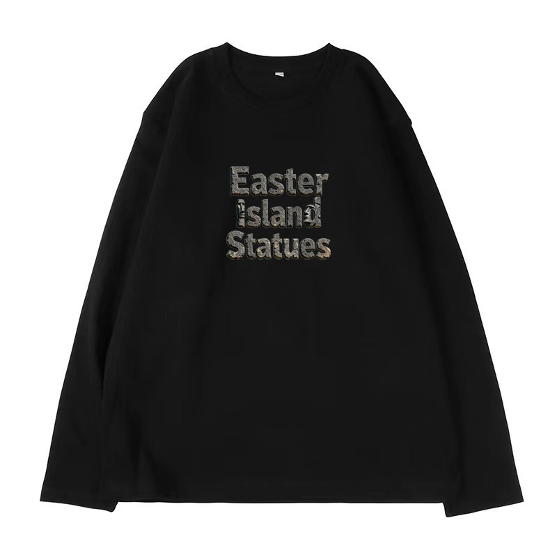 Oversized Mens Clothing Streetwear Mea Maxima Culpa Print Autumn Hip Hop Korean Long Sleeve Y2k Tops Cotton Graphic Tshirt Goth 251020