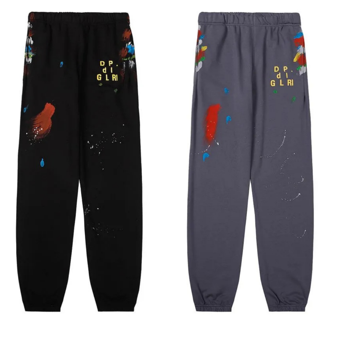 sweat pants sweatpants pants young la designer pants men pants designer sweatpants Street Flared Pant Fashionable Hip-hop Contrasting Colors Vintage Men Trousers