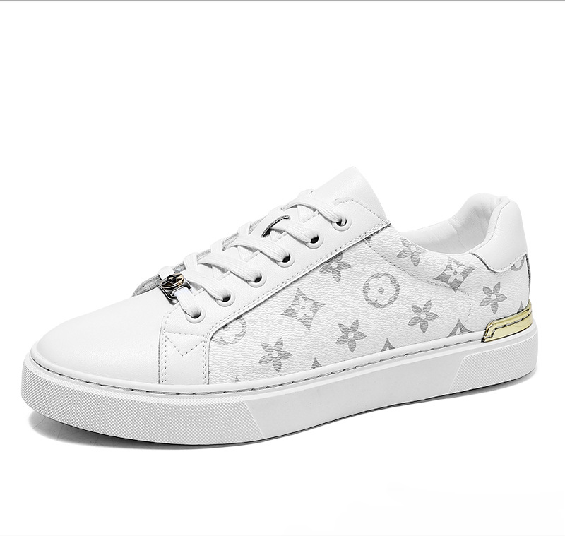 Fashionable sports shoes versatile shoes white shoes comfortable low top soft board shoes Free Shipping Design