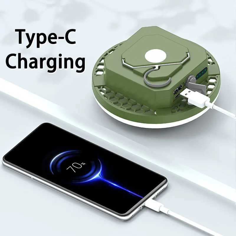 large capacity 7200mAh Rechargeable Powerful Light Camping Lantern with Magnet Strong Light Portable Tent Lamp Work 60LED M251201