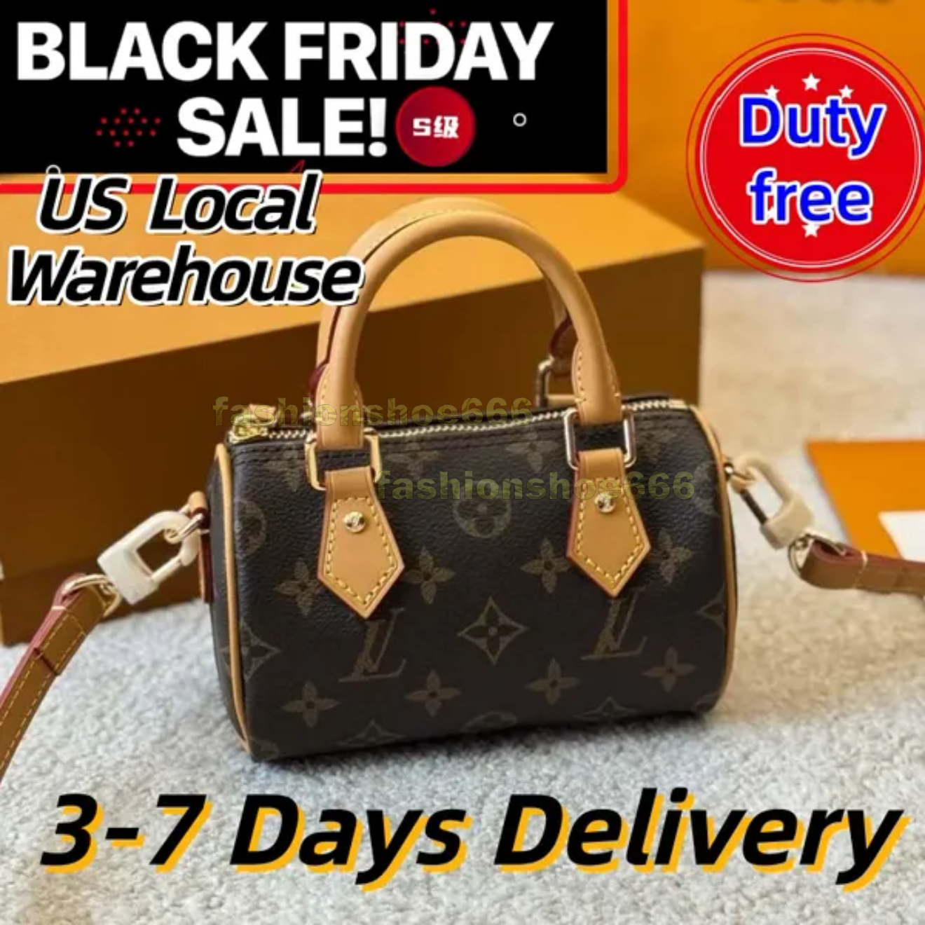 Designer bag handbag shoulder bag fashionable diagonal cross pillow bag high-quality floral design handle hand-held foreskin design louis vuittonhandbag 12A