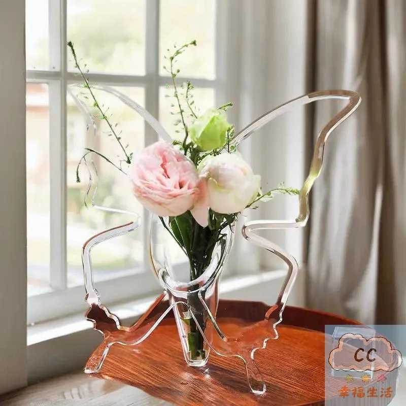 Flower Arrangement Accessory 3D Vase in Acrylic Material He Decor Y251201