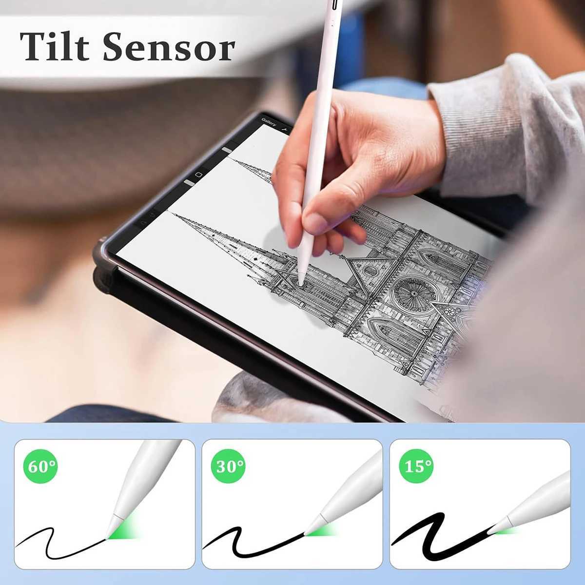 Stylus Pen for iPad Pencil with Palm Rejection Tilt Sensitivity for iPad Air 3/4/5 iPad Mini 5/6 iPad 6-10 iPad Pro C251201