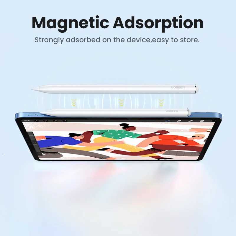 UGREEN Stylus Pen for Pencil iPad Magnetic Wireless Charging and Type C Charging Palm Rejection Tilt Pen for iPad Pro C251201