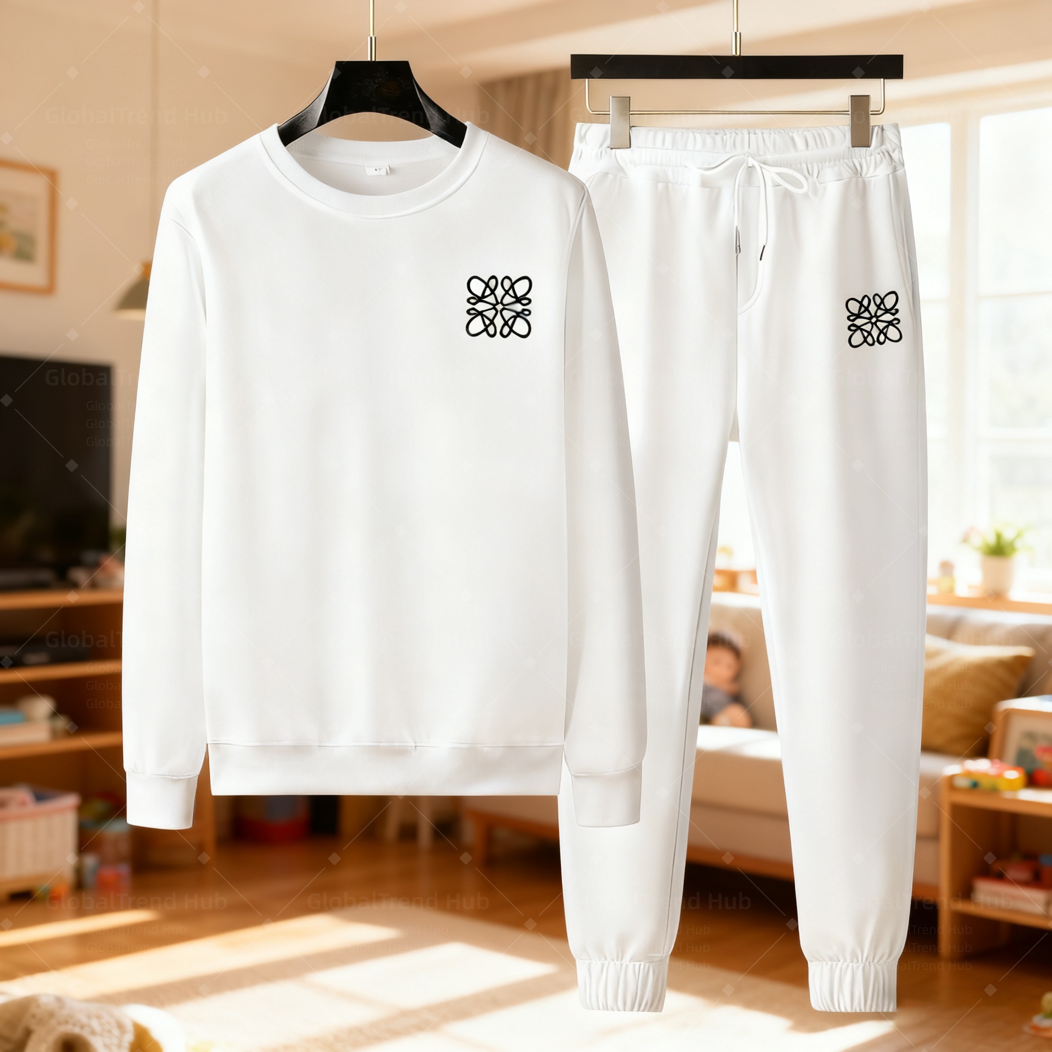 Men's sportswear, designer sportswear set, letter-printed high street loose women's sportswear and sportswear pants set, casual sportswear pants, jogger's clothing m-3xl