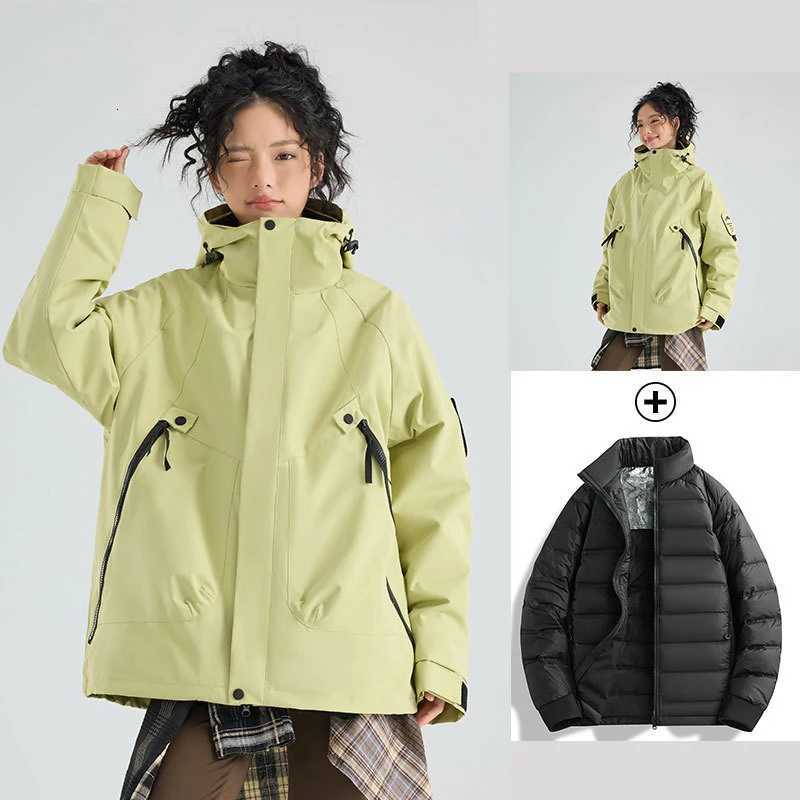 Winter Stormtrooper Jacket Womens Thick Cotton Jacket Outdoor Mountaineering Clothing Cold Resistant and Warm Large FleeceT251201