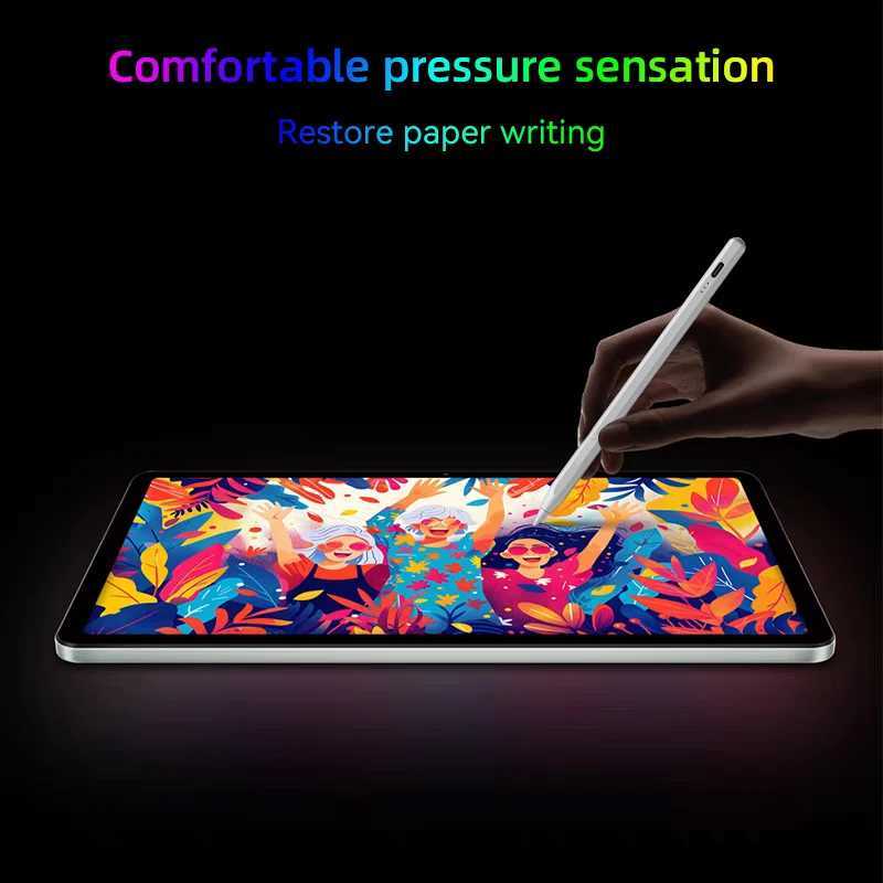 For iPad Stylus Pencil 2025 New for IPad 11th A16 Pro Air 13 11 M3 M2 M4 129 9 8 7 6 5 4 10 Th Mini 7 6 with Palm Rejection C251201
