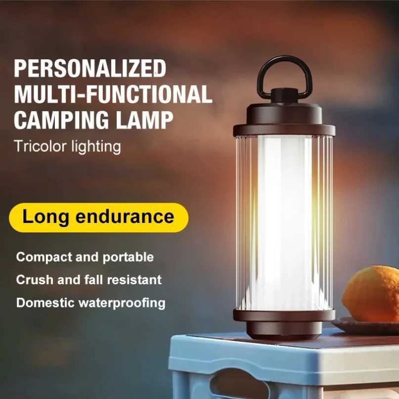 Outdoor camping tools camping lights 5 kinds of lights adjustable ceiling can be connected with the bracket TYPE-C charging M251201