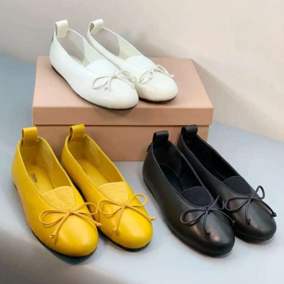 Designer Mary Jane Womens Loafers Prom Dress Luxury ballerina Moccasins Shoe Leopard print leather walk Casual outdoor ballet shoes Black white ballet Flat