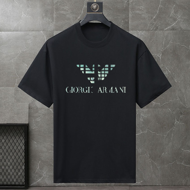 Trendy Daily Top for Men: Breathable Cotton Tee with Casual Design Sense & Iconic Logos