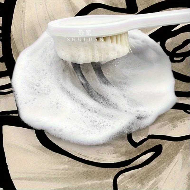 VIKAMA Light Luxury White Rose Diatoeous Earth Bathro Carpet Quick Suction Anti Slip Washable Shower Ro Floor Mat H251129