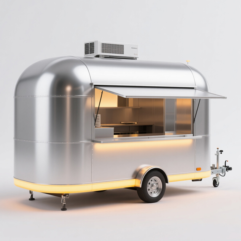 Premium Multi-Concept Dessert Trailer | Mobile Ice Cream Parlor & Coffee Bar on Wheels
