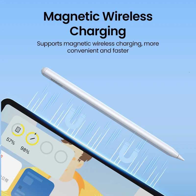 UGREEN Stylus Pen for Pencil Magnetic Wireless Charging for iPad Pro 12 9 Air Mini 2022 Palm Rejection Tilt Pen C251201
