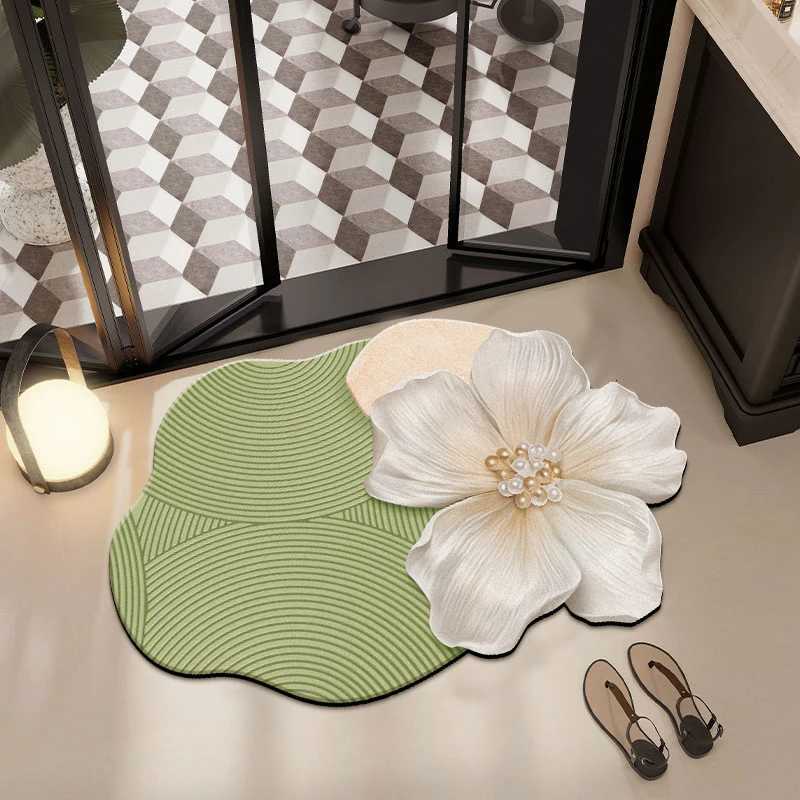 Bathro floor mat diatoeous earth bathro door absorbent and non slip foot mat bathro quick drying carpet H251129