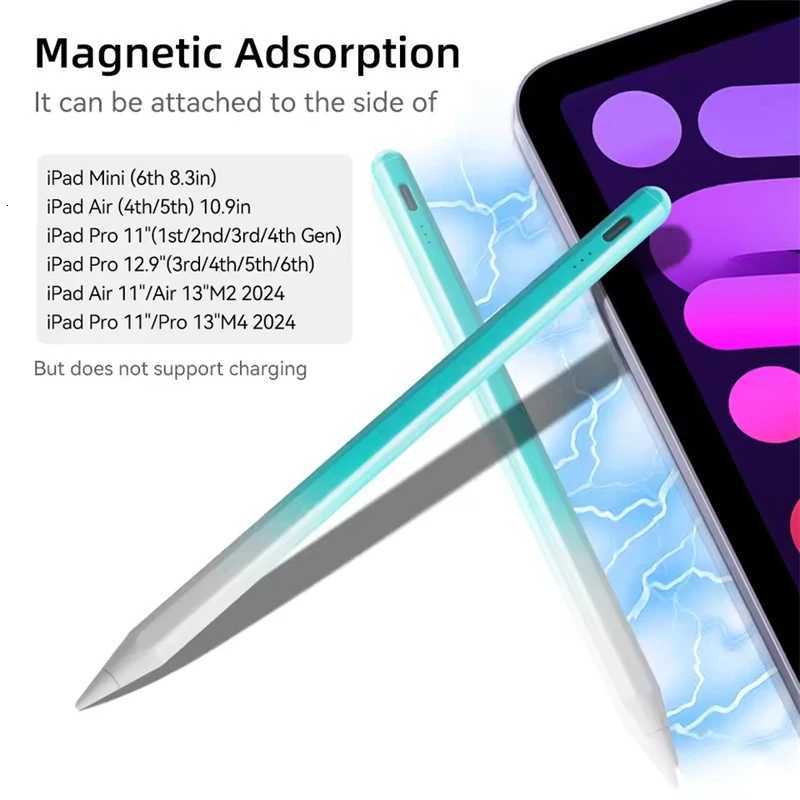 For Pencil 2 1 Palm Rejection Power Display iPad Accessories iPad 2022 2021 2020 2019 2018 Pro 11 129 Air Mini Stylus Pen C2512012