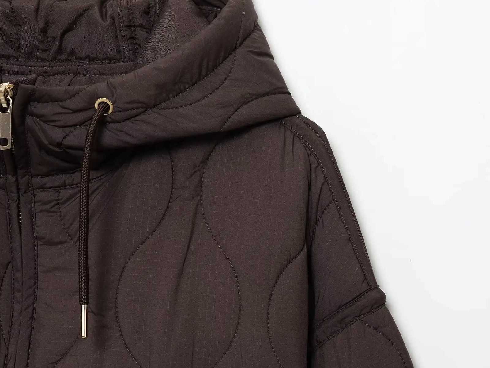 New winter products with cold-proof hooded cotton coat coats waist-covering and flesh-slimming cotton coats jackets and topsT251201