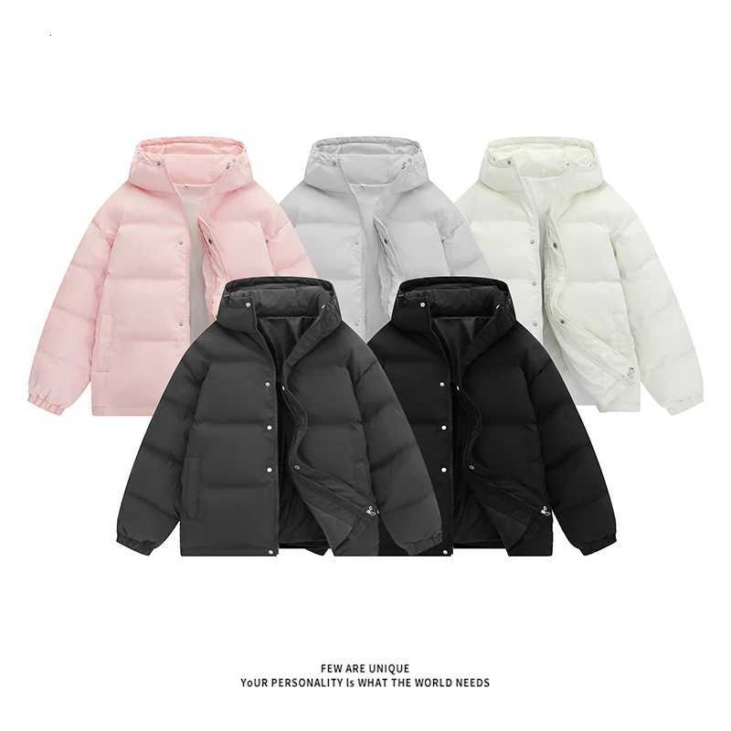 Winter Parkas Women 2024 New in Casual Solid Loose Thick Warm Jackets Hood Coats Female Down Outerwears Chaquetas Parkas MujerT251201