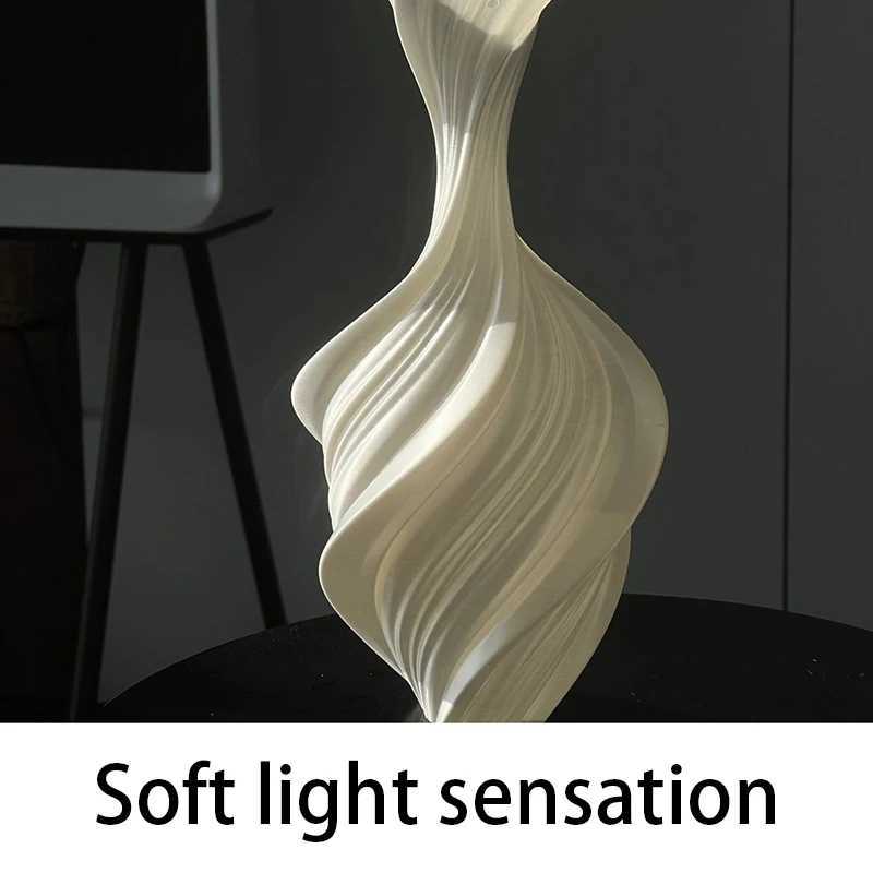 Nordic Vase Plastic Modern Flower Vase He Decoration Aesthetic Flower Bottle Interior Ornaments Elegant Flowerpots Living Ro Y251201