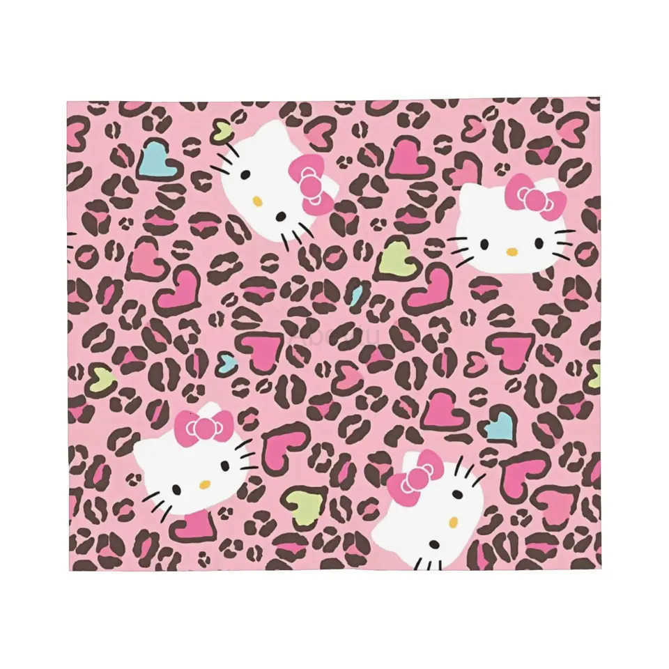 Sanrio hellos kittys Blanket Multiple Sizes Soft and Lightweight Throw Blankets for Sofa Couch and Bed H251201