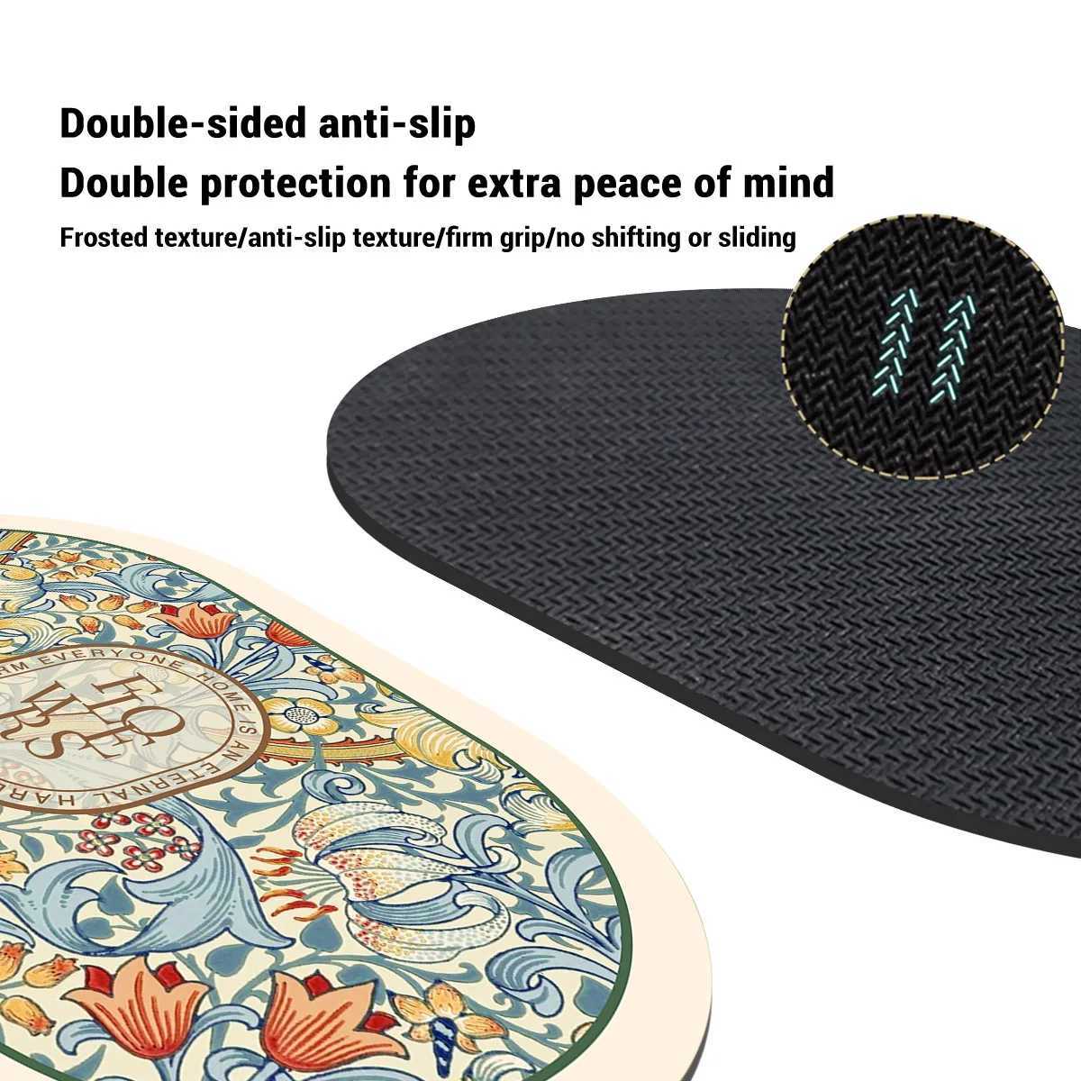 Diatoeous Earth Bath Mat Non-slip Quick Dry Bathro Rug Super Absorbent Shower Rugs Toilet Pad Doormat Washable H251129