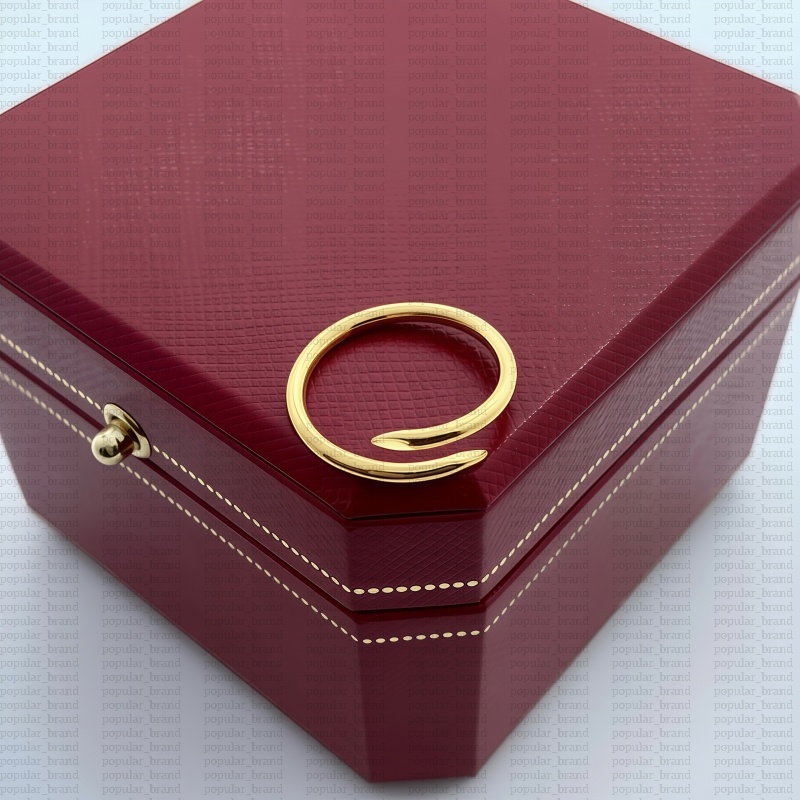 Classic Love Ring Brand Design Ring 18K Gold Stainless Steel Ring Women Mens Rings High Quality Designer Ring