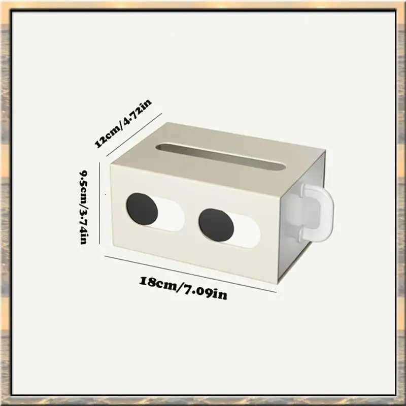 AprCute Small Plastic Tissue Extractor Box Expressions1Pc Fits For Bedro Living RoCar And Other Interior Settings Scen H251201