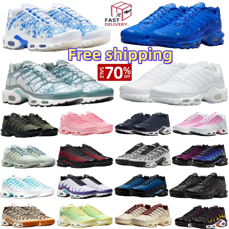 Tn Plus tns Running Shoes Designer Shoes 25th Anniversary Fr Toggle tn3 Utility tnss men Trainers Triple Black White Metallic Silver Reflective Womens Mens Sneakers