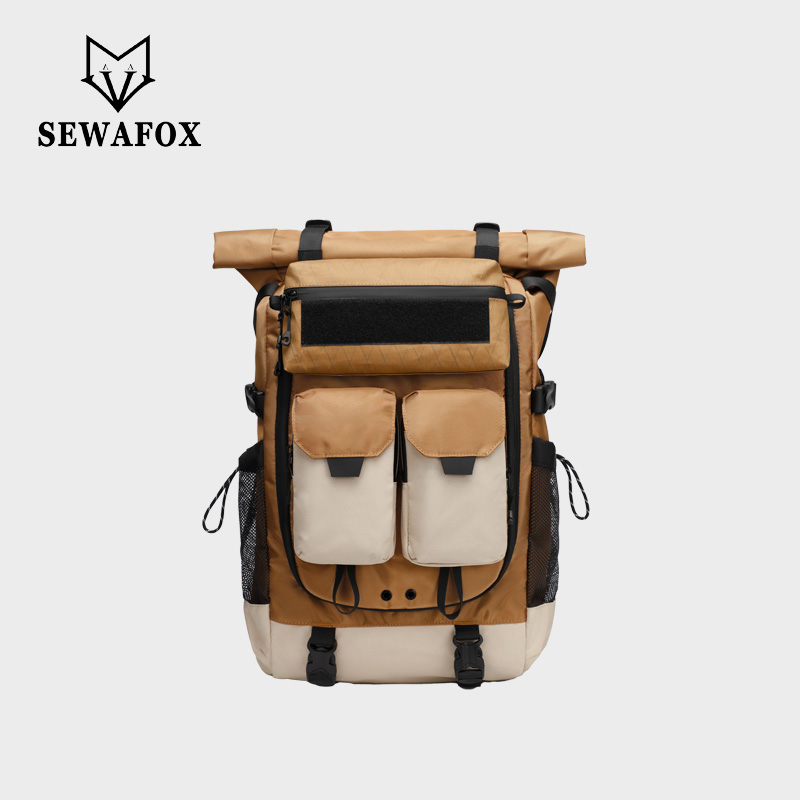 Sewafox Men's backpack,large capacity multifunctional backpack, outdoor sports travel backpack, women's computer bag
