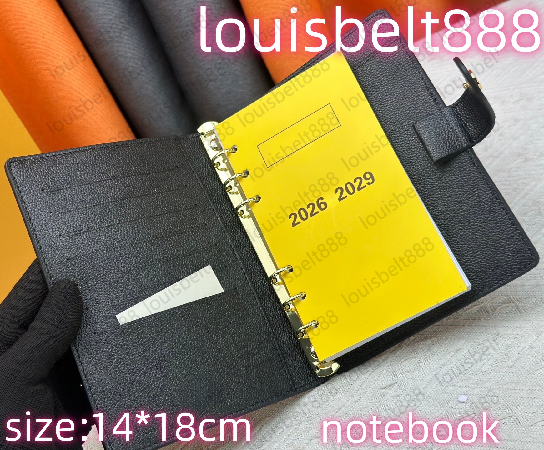 designer large agendA 18 23cm COVER Holde Memo Planner Men Women Notebook Diary Agendas Protective Case Card MM passport cover mm wallet 14*18cm