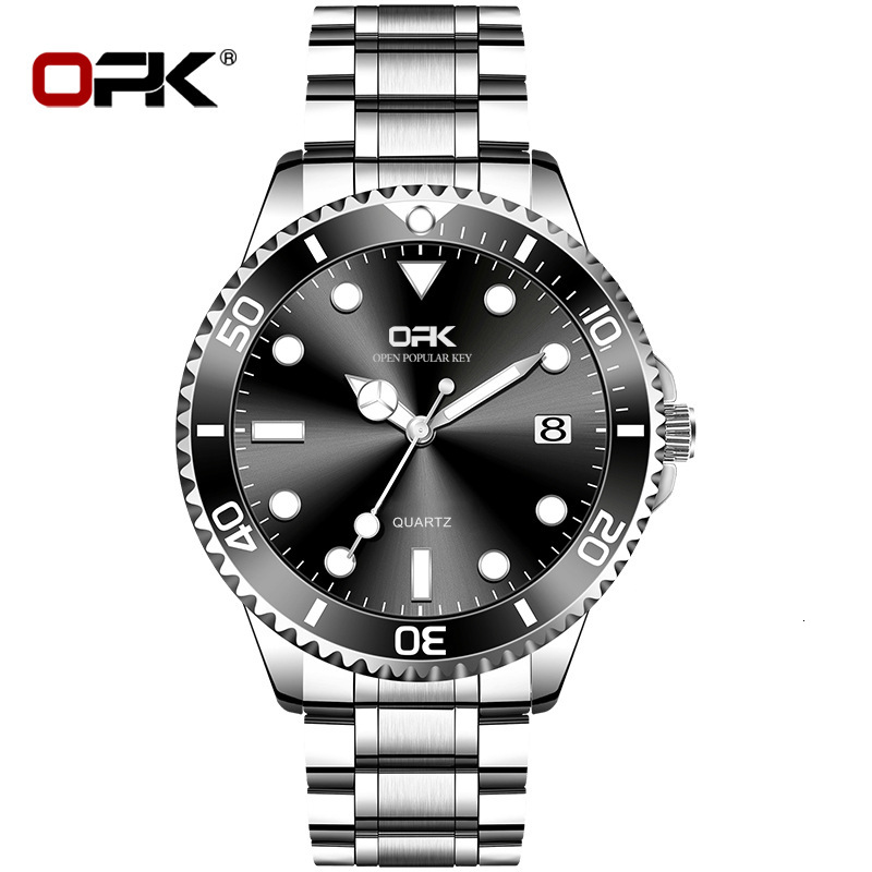 OPK Free Shipping New Designer Watch Manufacturer Wholesale Dropshipping Cross-border Hot-selling Luminous Quartz Watch Men's Watch Male Watch