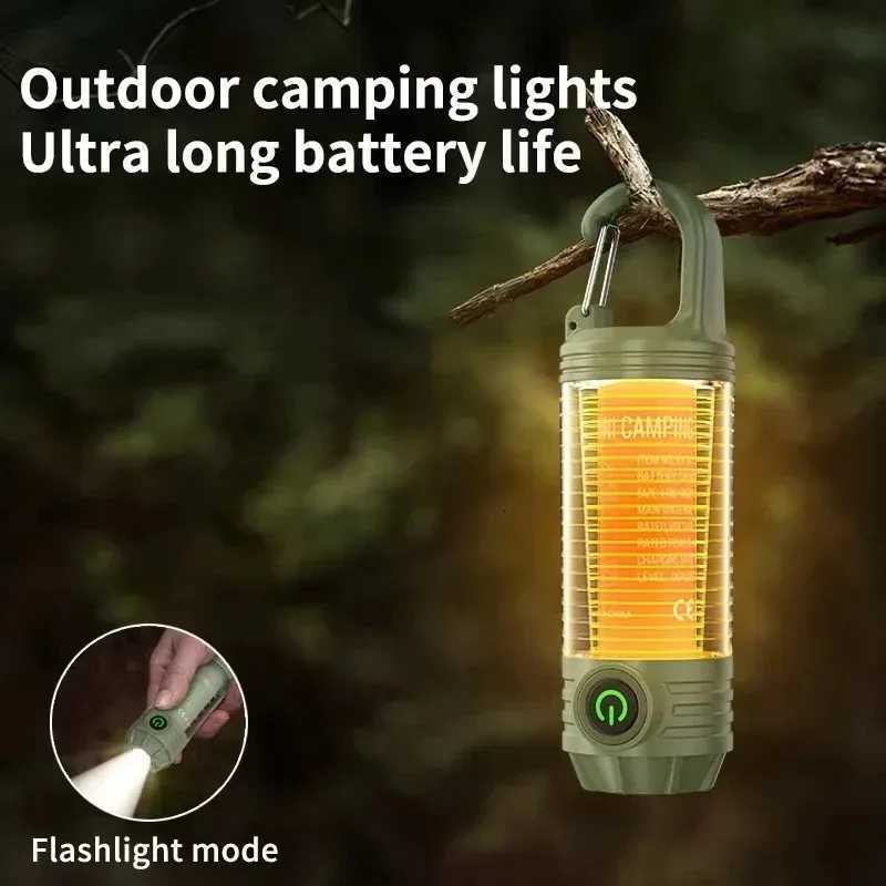 ulti Functional Outdoor LED Outdoor Camping Lights Rechargeable Flashlights Portable Night Lights Waterproof Travel Tent Light M251201