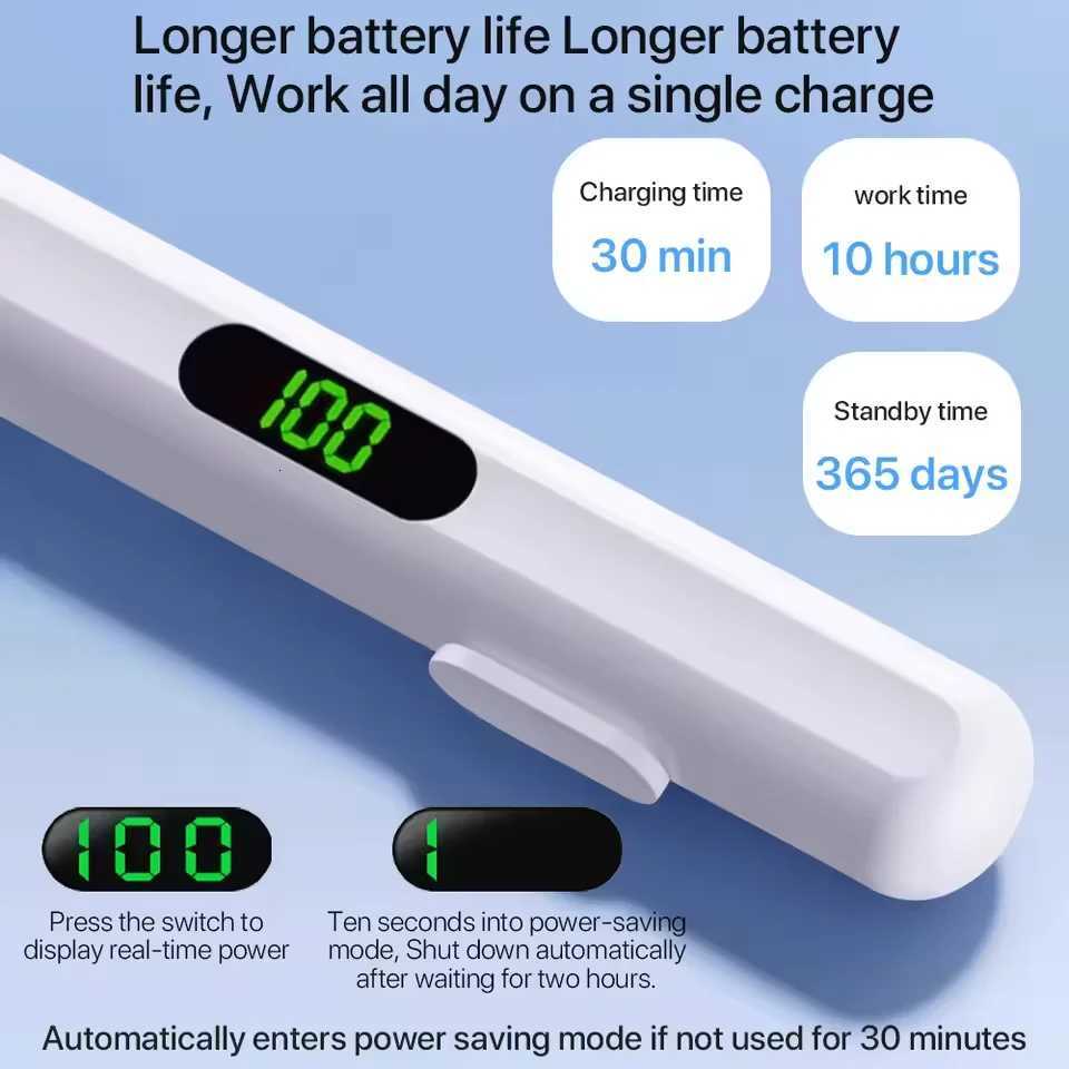 For Pencil 2 1 Palm Rejection Power Display iPad Accessories iPad 2022 2021 2020 2019 2018 Pro 11 129 Air Mini Stylus Pen C2512014