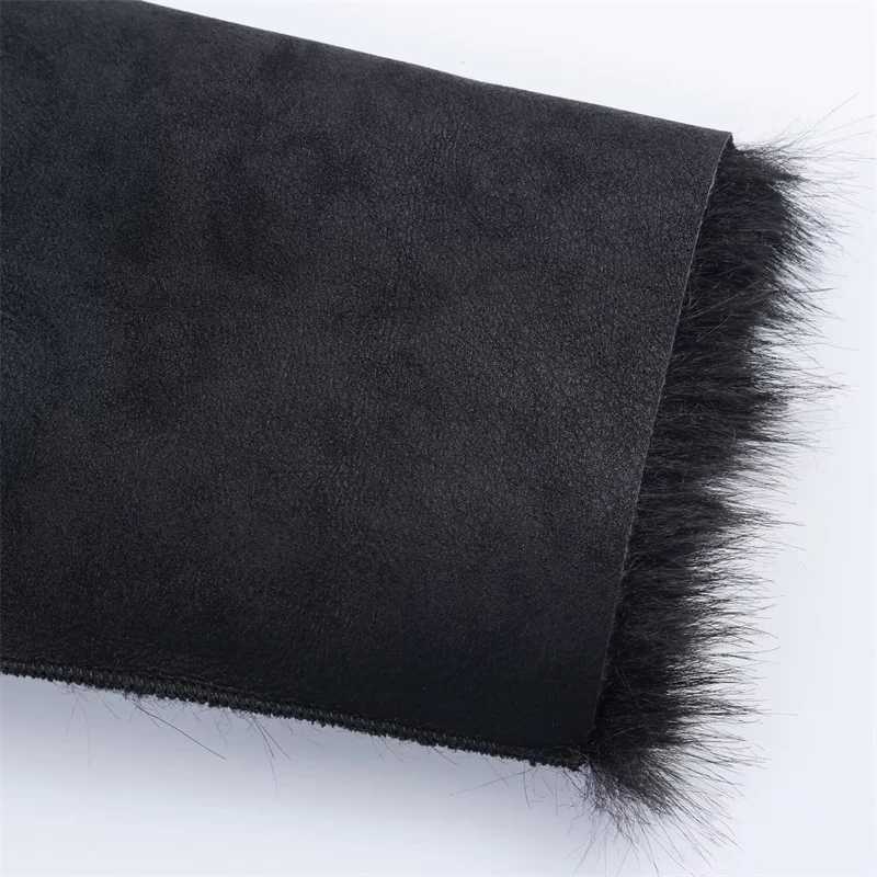 Women Faux Fur Coat 2025 Autumn Winter Fashion Worn on Both Sides Parkas Thicken Coat for Women Casual Chic Ladies Long JacketT251201