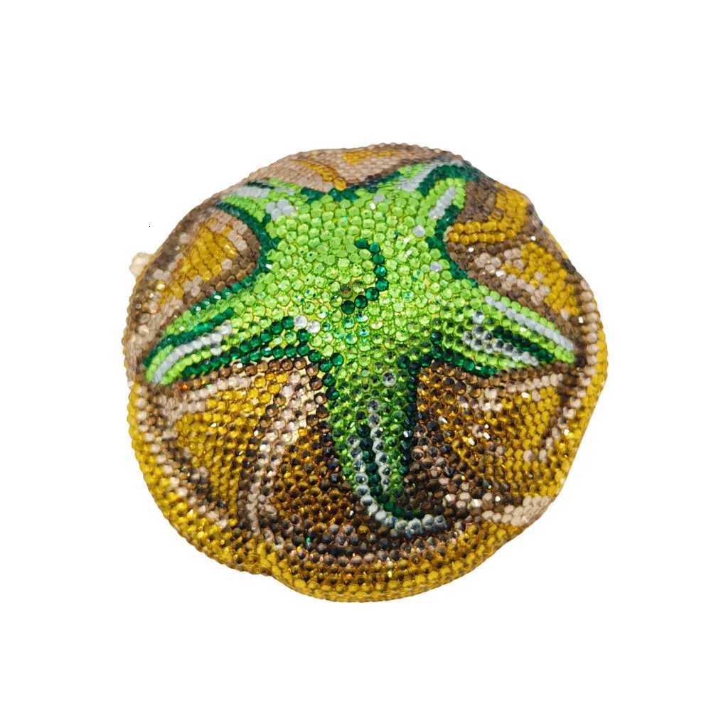 WHTUOHENG Floral Crystal Evening Bags Luxury Diamonds Women Clutch Bags Green/Blue Flower Wedding Purse Formal Dinner Clutches K251201