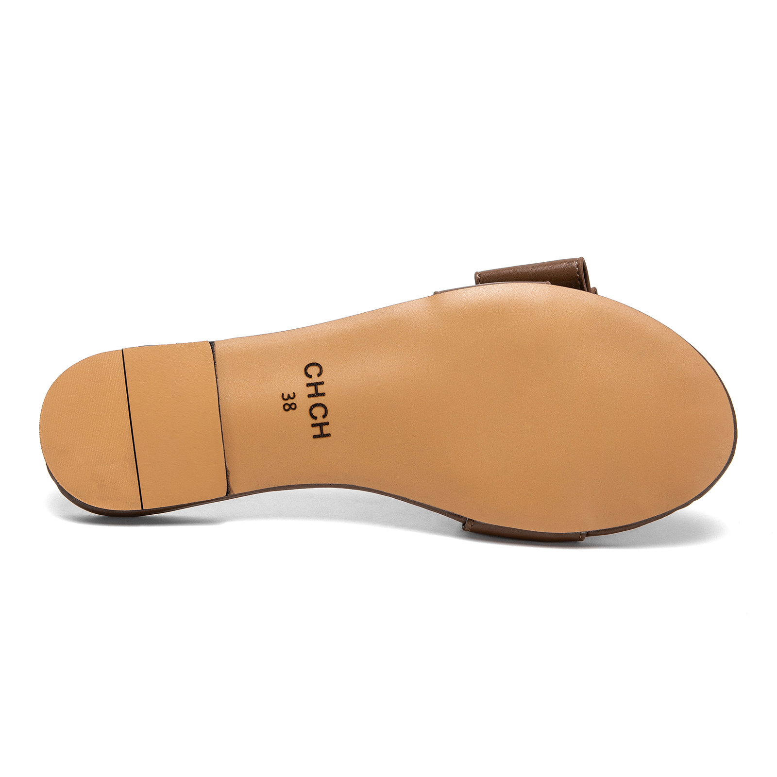 CHCH Basic Hundred Lightweight Comfortable Women's Outdoor Slippers Pure Color Simple Fashion Classic Flat Shoes