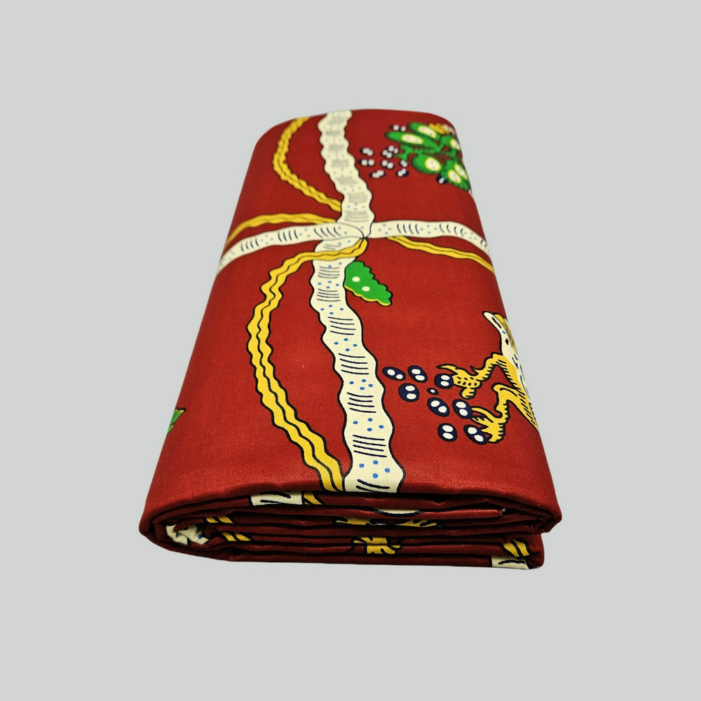 Popular Java Wax Block Printed Fabric - 100% cotton Holland wax fabric, printing with oil, smooth and soft, for making clothes, dress, Christmas home 