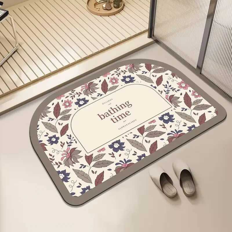 Diat d floor mat dirt-resistant non-slip mat absorbent foot pad toilet kitchen door-to-door household bathro H251129