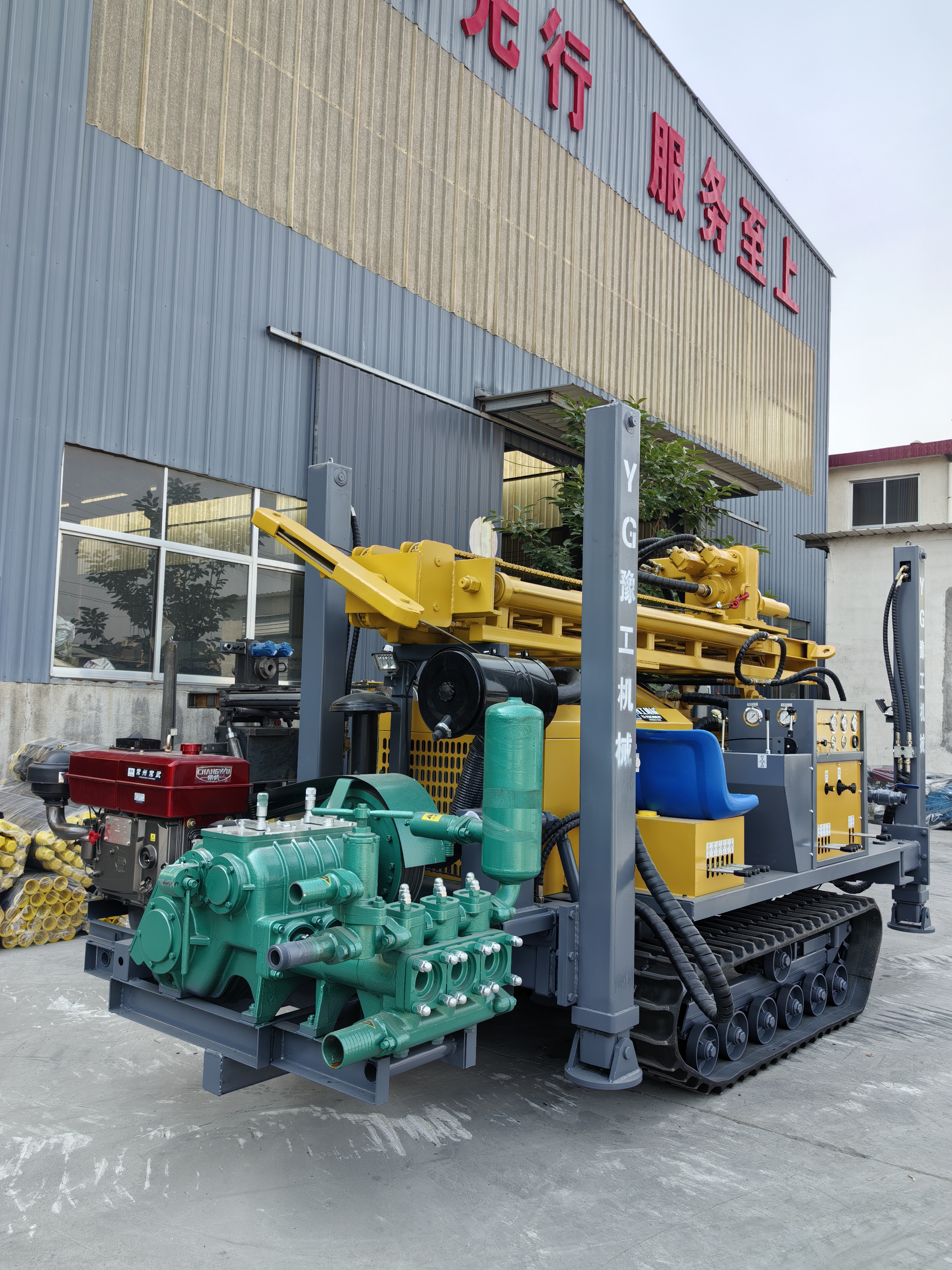150meters borehole Water Well Drilling Machine Portable Drilling Rig for Water Well