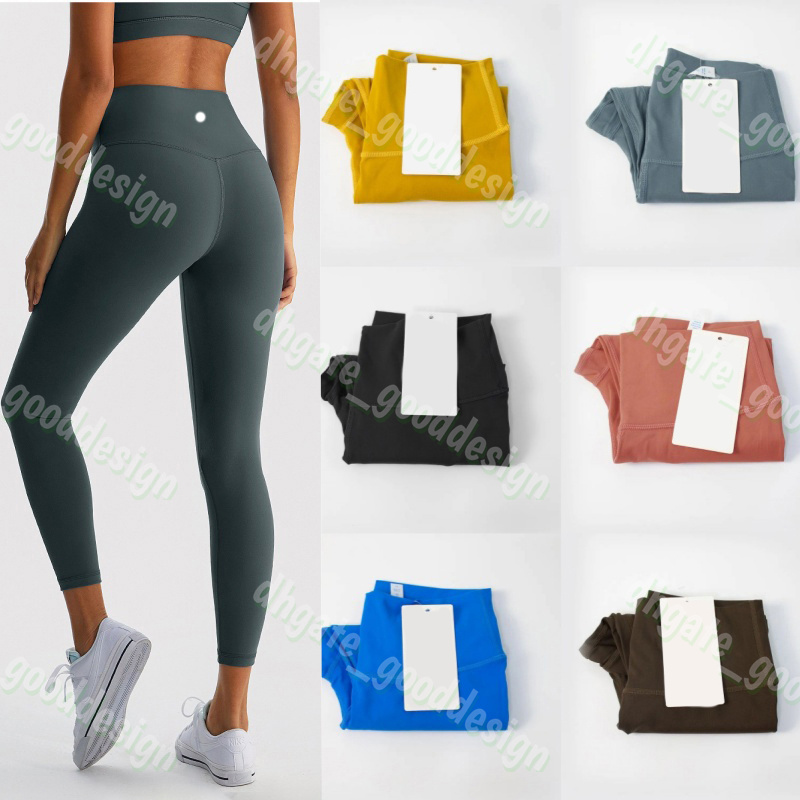 Womens Yoga align leggings Women pants Outfits Lady Sports yoga Fashion Ladies Exercise Fitness Wear Girls Running Leggings Comfortable Pants