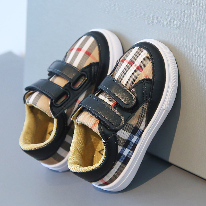 Free shipping Designer Sneakers 2025 autumn winter childrens sports shoes Velcro baby casual shoes boys board shoes girls running shoes - view 8