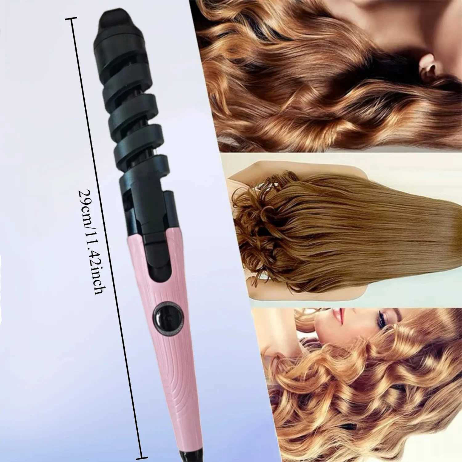 2-in-1 Curling Iron Set Instant Heat Up for Short Medium and Long Hair Wens Hair Tools Holiday Gifts C251202